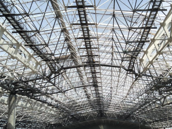 灌南收费站网架