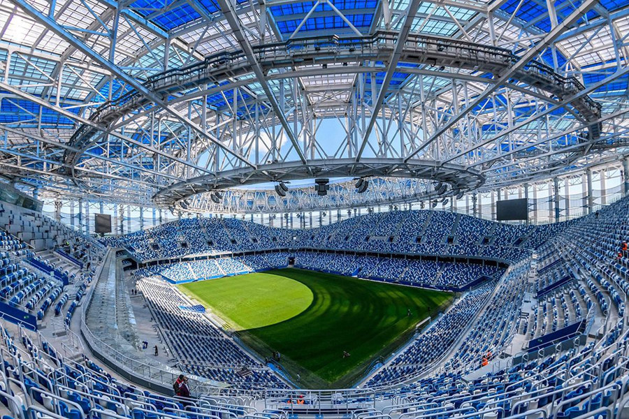 灌南篮球场网架案例